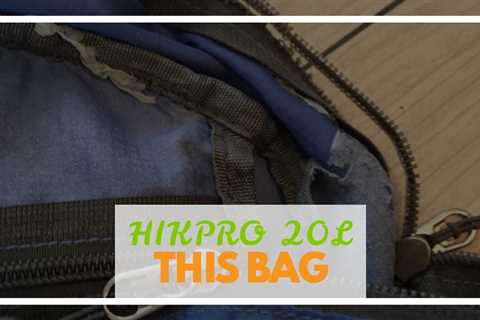 HIKPRO 20L - The Most Durable Lightweight Packable Backpack, Water Resistant Travel Hiking Dayp...