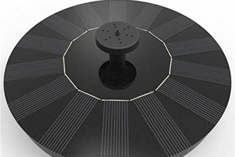 Solatec Solar Fountain, Black