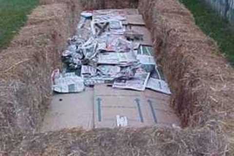 Hay Bale Vegetable Gardening Technique