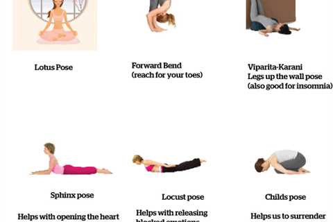 Printable Restorative Yoga Postures