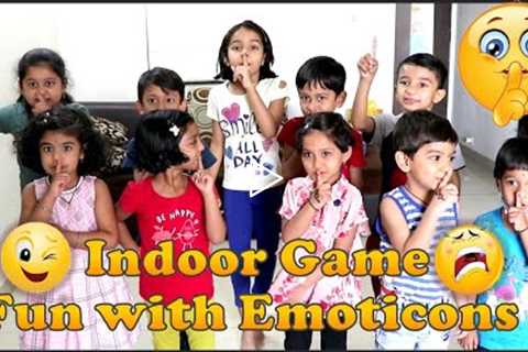 Indoor game for kids | Fun with emoticons | Activity for kids | Kids learn to express | Summer Camp