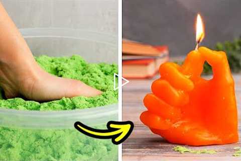 DIY CANDLE IDEAS || Best Candle Making Hacks