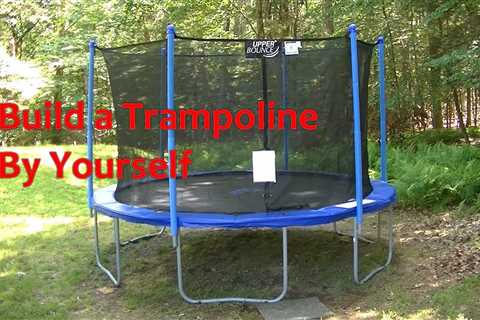 How to Fix the Top of a Trampoline Net - trampolinedude.com