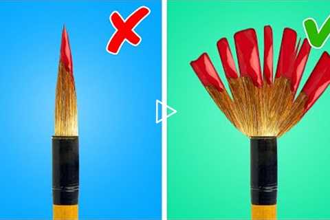 Unusual Painting Hacks to Create a Masterpiece