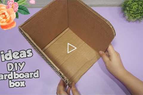 ✔ 2 Handmade Cardboard Box Ideas