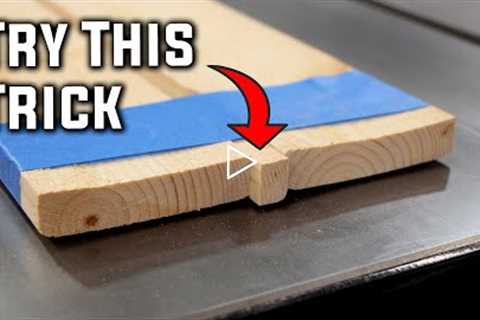 7 Woodworking Tips & Tricks You Really Should Know | Evening Woodworker