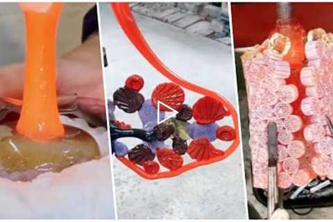 Most satisfying videos of Glass Making in the world | glass blowing 🔥