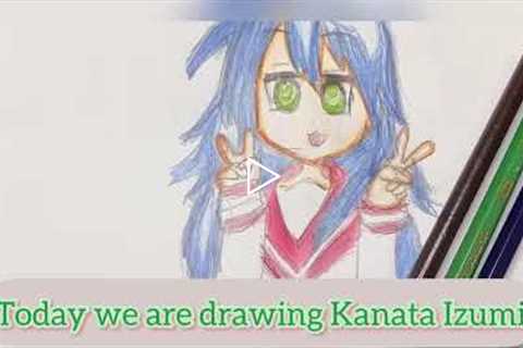 How to draw Konata Izumi w/ Fatima’s hobbies