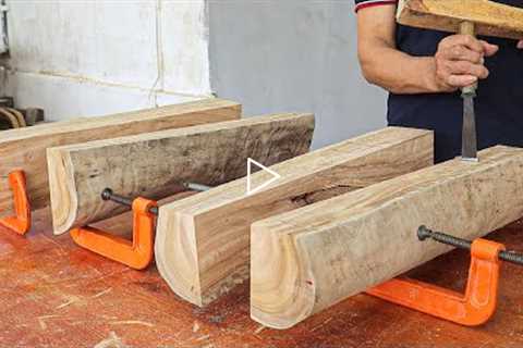 Woodworking Skills Are Extremely Skilled To Create Rustic And Unique Wood Products From Solid Wood