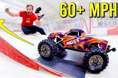 $500 RC Monster Truck = LUDICROUSLY FAST  / Traxxas HOSS