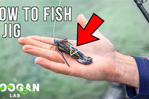 HOW TO FISH A JIG! ( BASS FISHING BASICS )