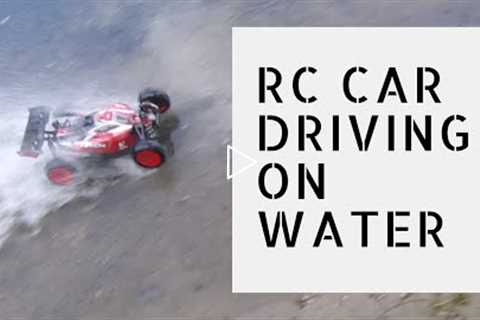 RC Car Driving On Water