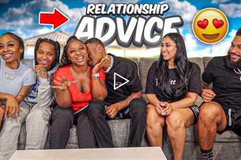 RELATIONSHIP ADVICE ❤️We Spoke To 2 Couples And we all had DIFFERENT interesting things to say😍😅
