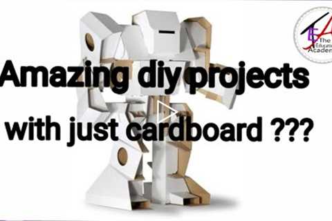 Some amazing diy projects with just cardboard...