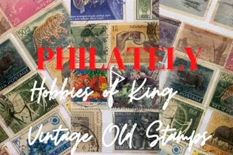 VOL👉🏼2️⃣|Vintage Stamps| King Of Hobbies| Hobbies Of King|Stamp Collection|Philately|Indian Stamps