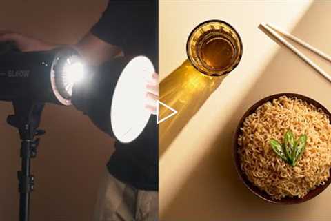 How I use Continuous Lighting for Food Photography | Behind the Scenes