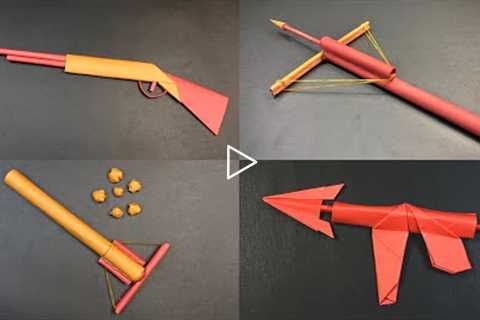 How To Make Paper Gun | Origami Weapons | How to Make Paper Things | How to Make Paper Craft