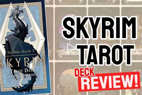 Skyrim Tarot Review (All 78 Skyrim Tarot Cards REVEALED!)