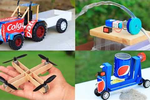 4 Amazing Things You Can Make At Home | Awesome DIY Toys | Homemade Inventions