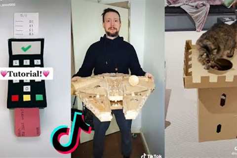 Cardboard Crafts TikTok Compilation #2 | Powder Anime