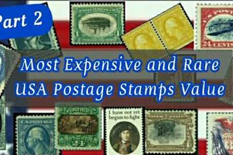 USA Most Expensive and Rare Postage Stamps Value - Part 2