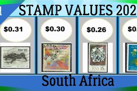 South Africa stamps values prices - stamp collecting