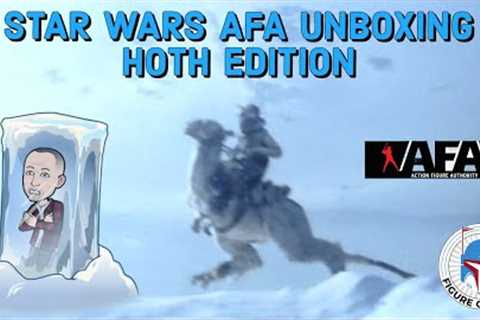 Back from AFA! Graded Vintage Star Wars Action Figure Debut Card | Hoth Edition