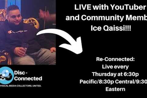 Re-Connected December 8th, 2022: Announcements, Premiums, and More with Ice Qaissi!!