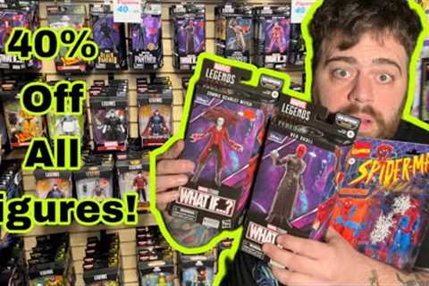 Toy Hunt! 40% Off All New Action Figures! New Marvel Legends! Star Wars Black Series! NECA!