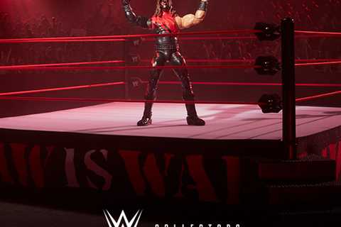 Coming Tomorrow from @MattelCreations – #WWE Ultimate Edition Attitude Era Ring and Kane Figure