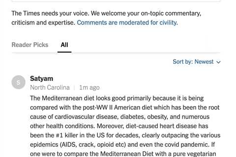 Reply to Mediterranean Diet