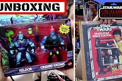 UNBOXING EPIC ACTION FIGURES!!! Star Wars, G.I Joe and MOTU