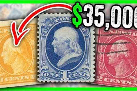 10 SUPER RARE STAMPS WORTH MONEY - EXTREMELY VALUABLE STAMPS