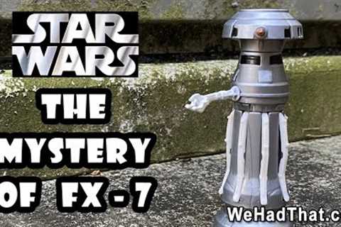 Vintage Star Wars FX-7 Medical Droid action figure review Kenner 1980