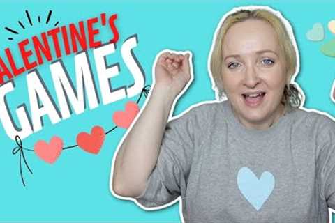 EVERYONE LOVES these VALENTINE'S DAY GAMES | Conversation Heart Candy Games & MORE