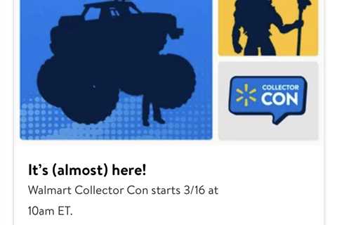 @Walmart ‘s #CollectorCon is back on March 16!