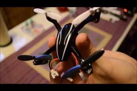 Mini Quad Copter Hubsan X4 107 Review (Deutsch)