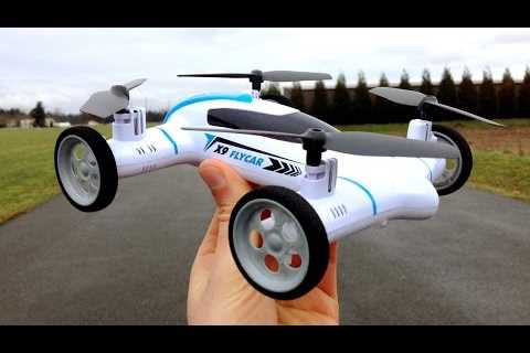 First Outdoor Flight – Syma X9 Flying Car Quadcopter Drone