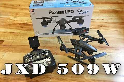 JXD509W WiFi Quadcopter Drone with Altitude hold PT1