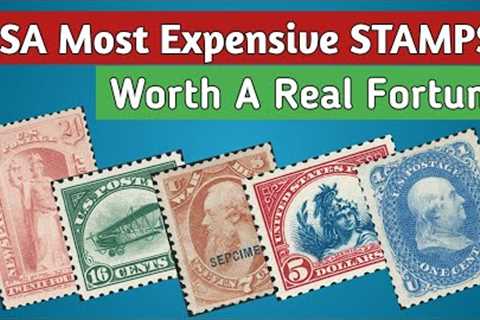 Most Expensive Stamps Of USA Worth A Real Fortune | High-priced Rare Classic Stamps Of America