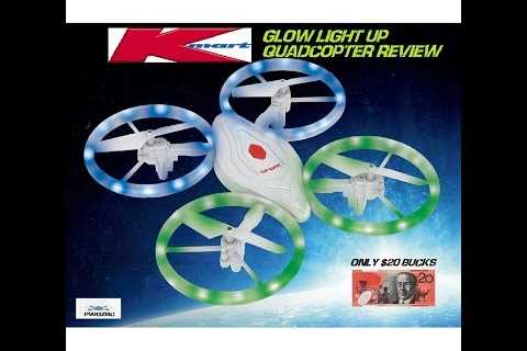 KMART $20 GLOW LIGHT UP QUADCOPTER REVIEW