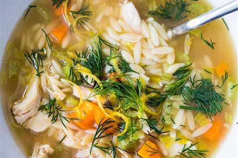 Chicken Orzo Soup