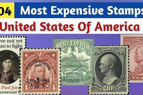 Most Expensive US Stamps - Part 2 | 104 Most Valuable Rare American Stamps Worth a Real Fortune