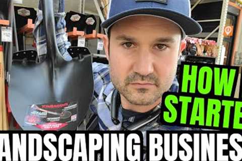 How To Start A Landscaping Business Right Now With NO Money // How I Quit My Job and Changed My Life