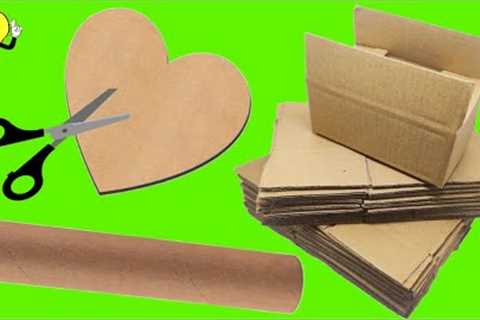 20 Best Out Of Waste Cardboard Ideas - Cardboard Craft Idea - Craft Using Cardboard - Reuse Idea