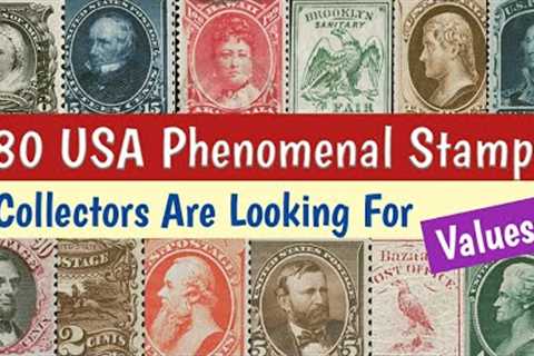 Most Expensive USA Phenomenal Stamps Collectors Are Looking For | Rare Postage Stamps Of America