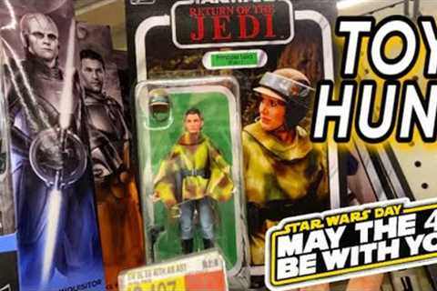 May The 4th Toy Hunt! New Star Wars & WWE Action Figures