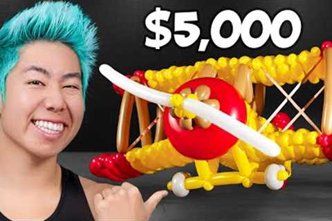 Best Balloon Sculpture Wins $5,000 Challenge!