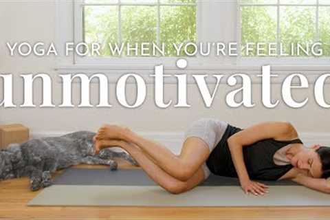 Yoga For When You Are Feeling Unmotivated  |  20-Minute Home Yoga