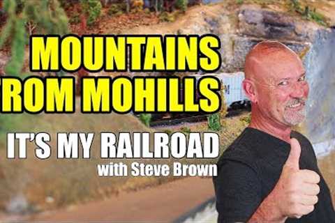 015(PT1): How To Easily Make Realistic Mountains for Your Model Railroad Layout